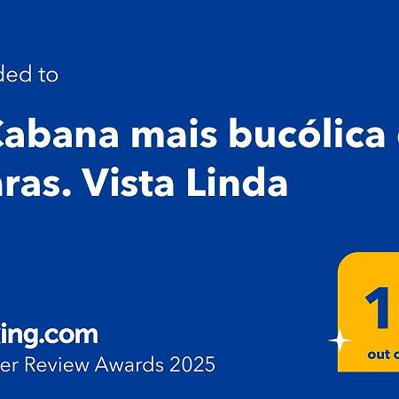 O Chale Mais Bucolico De Araras. Vista Linda Dış mekan fotoğraf